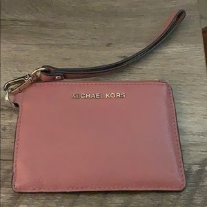 Michael Kors leather coin purse